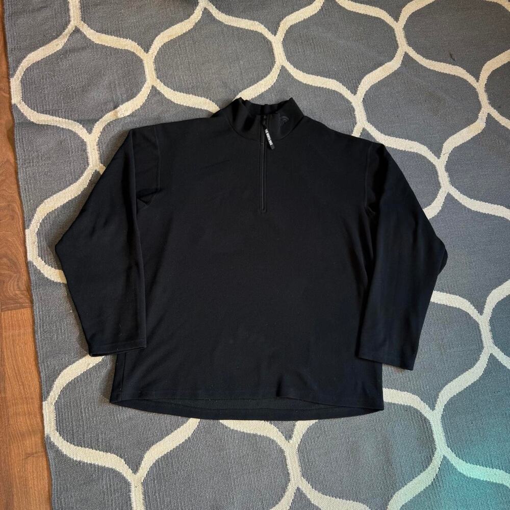 Black The North Face 1/4 Zip Sweatshirt